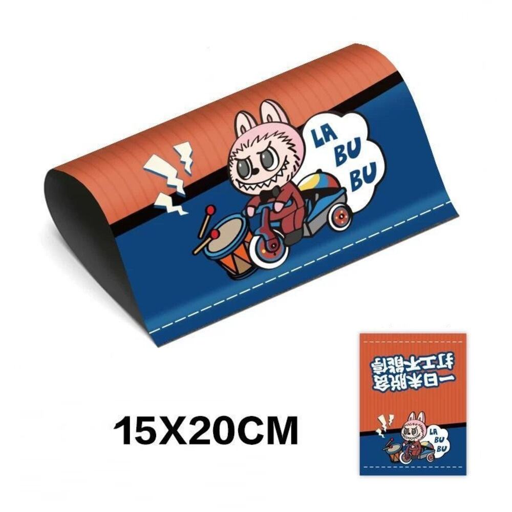 NEW fanmade labubu car sticker care label home decoration